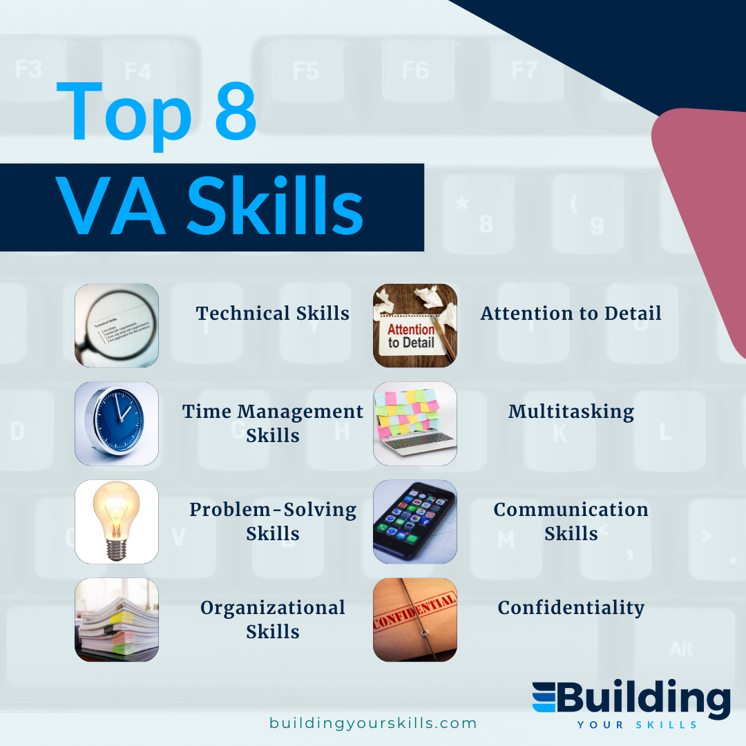 Top 8 Virtual Assistant Skills
