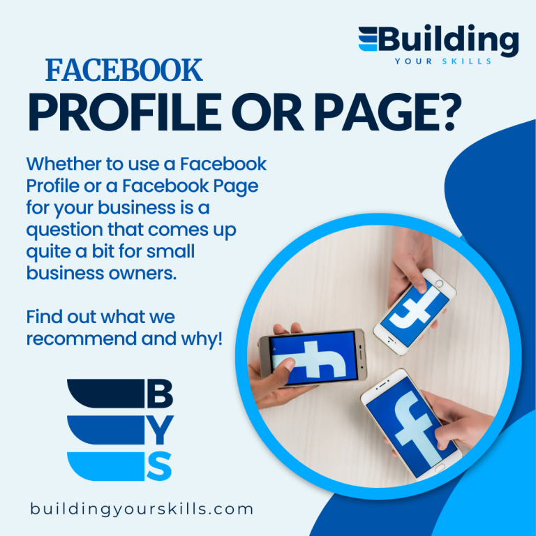 Facebook Profile or Facebook Page?